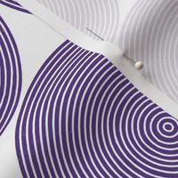Astigmatism test - purple on white