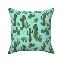 cactus // mint cactus plants cacti southwest desert mint green kids plants trend