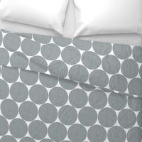 concentric circles - cool grey on white