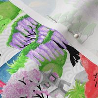 Japanese Garden_Watercolor & Ink