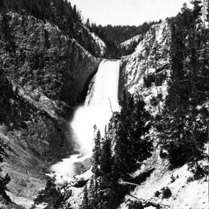 Lower Falls Historic Photo