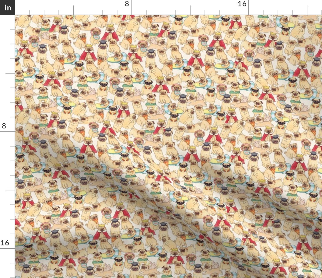 pug dog pattern