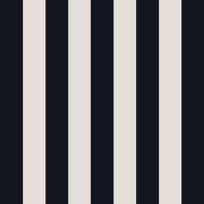 Stripes Black & Cream