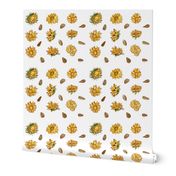 Sunflowers (Large Pattern)