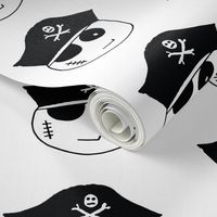 Pirate Kawaii Emoji White