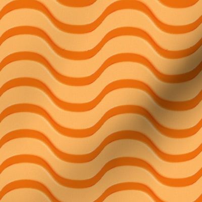 Waves of Koi Orange