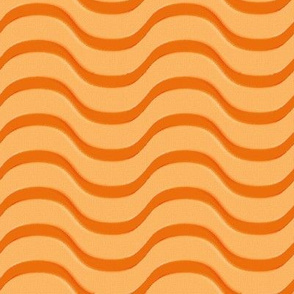 Waves of Koi Orange