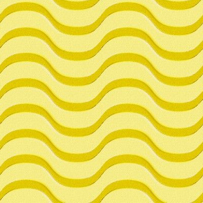 Waves of Koi Yellow