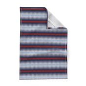 Red Indigo Blue Diamond stripes