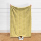 Mustard Chevron - herringbone