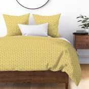 Mustard Chevron - herringbone