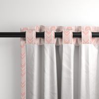 Blush Chevron - herringbone