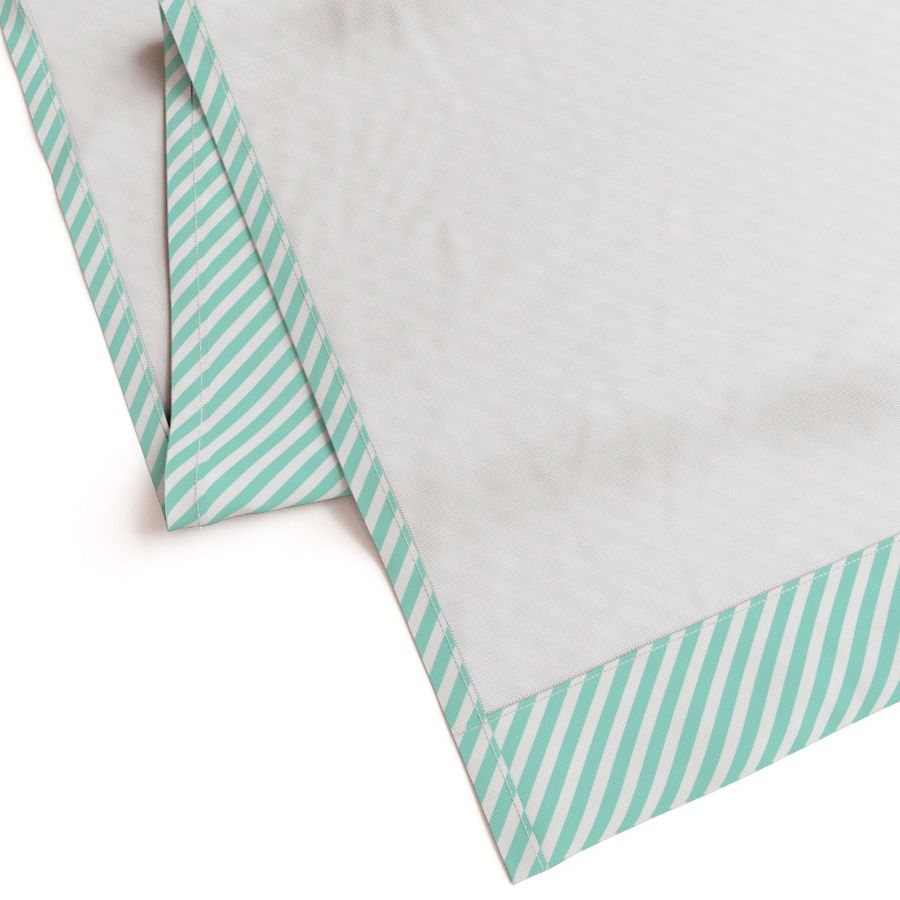 mint diagonal stripe kids nursery baby sweet mint 