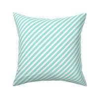 mint diagonal stripe kids nursery baby sweet mint 