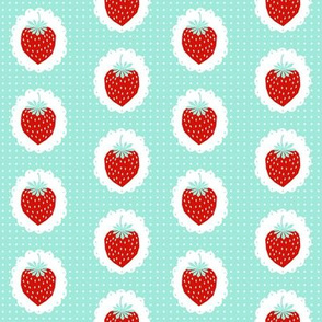 strawberry strawberries summer fruit mint pink girls sweet fruits picnic
