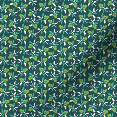 16-16W Floral Green Ditsy_Miss Chiff Designs