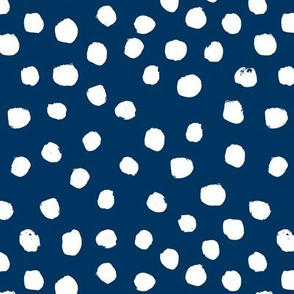 navy blue painted dots spots navy blue dots dot nursery painted abstract