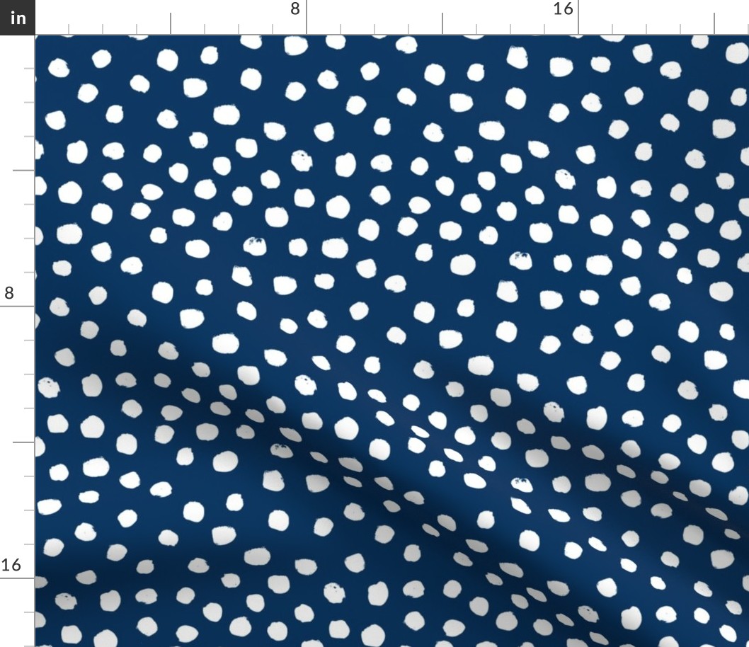 navy blue painted dots spots navy blue dots dot nursery painted abstract