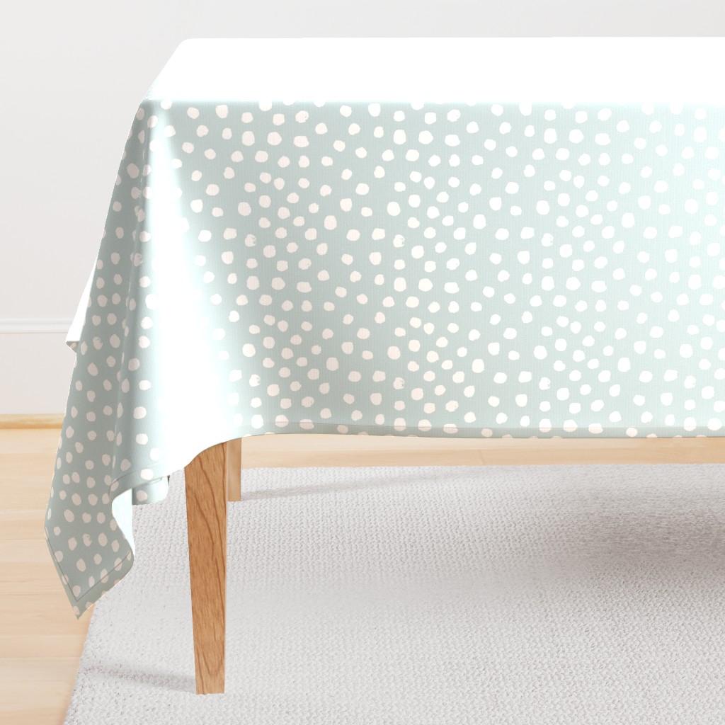 soft blue dots spots painted dot soft blue