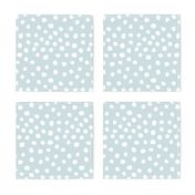 soft blue dots spots painted dot soft blue