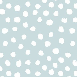 soft blue dots spots painted dot soft blue