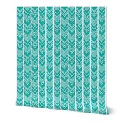 Light Sea Green - Herringbone