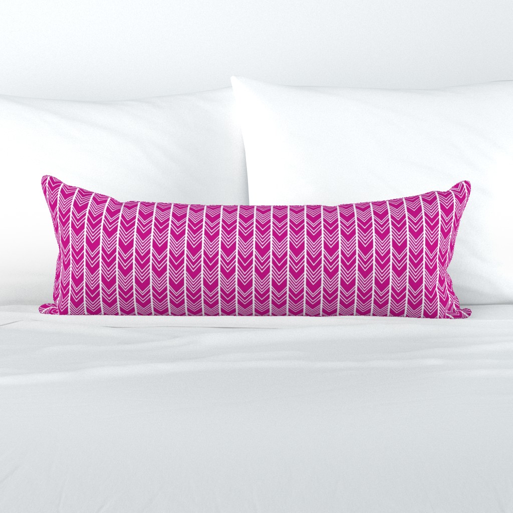 Orchid Chevron - herringbone