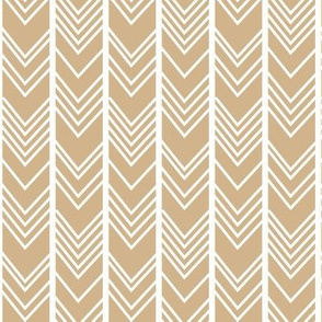 Tan Chevron - tan herringbone