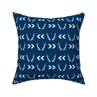 antler antlers boys navy navy blue kids boys nursery hunting lodge buck deer antlers