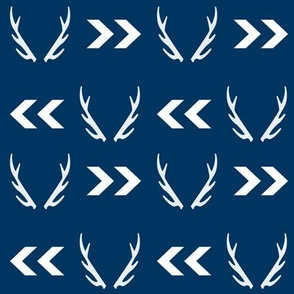 antler antlers boys navy navy blue kids boys nursery hunting lodge buck deer antlers