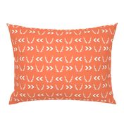 antler antlers orange chevron kids antlers buck 