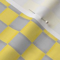 Whimsy Coordinate - Woven Digital Ribbons of Yellow and Grey