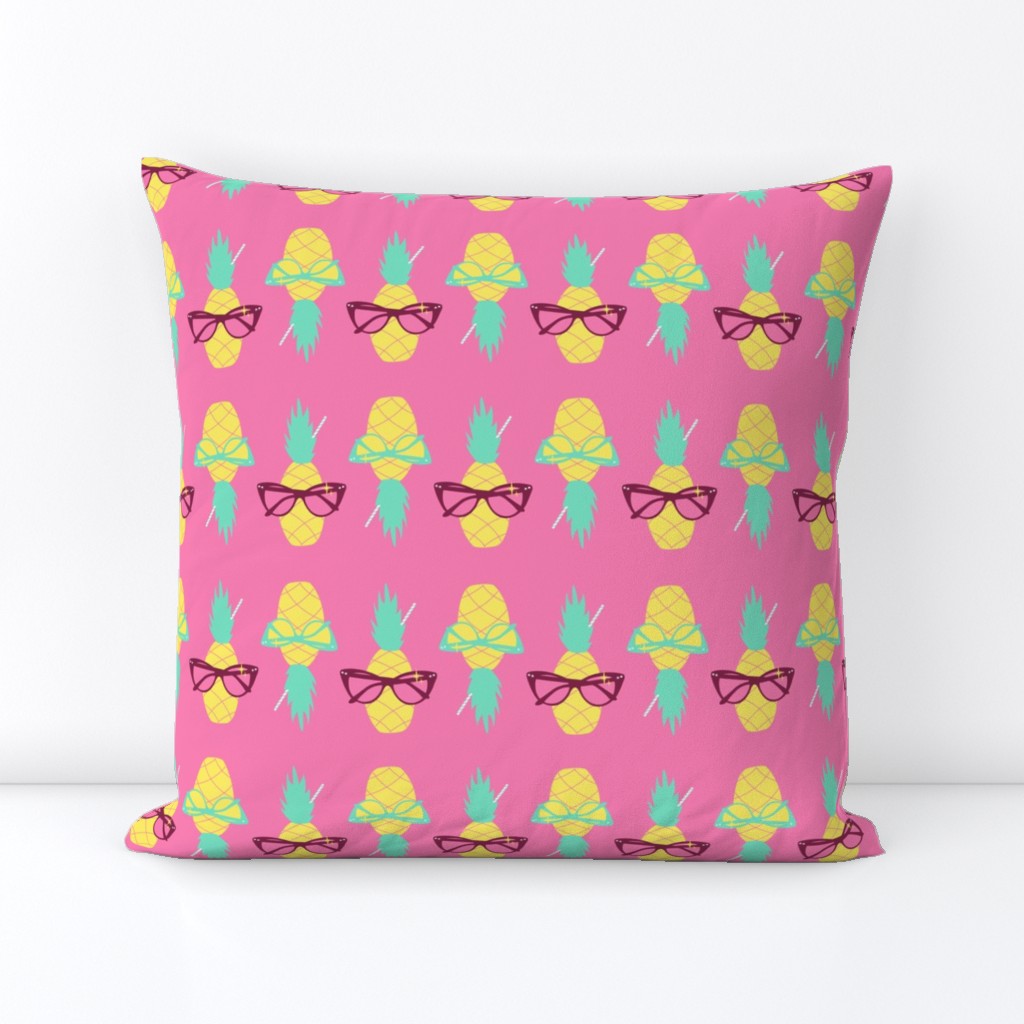 Sunnies and Pineapples-Pink