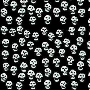 white and green skulls-ed-ch-ch
