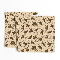 Banana Hunt - Brown & Tan - Large