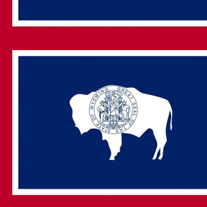 Wyoming Flag Large