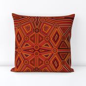 Australian Aboriginal Art Inspired Ginger