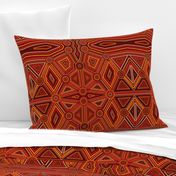 Australian Aboriginal Art Inspired Ginger