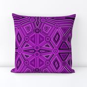 Australian Aboriginal Art Inspired lilac