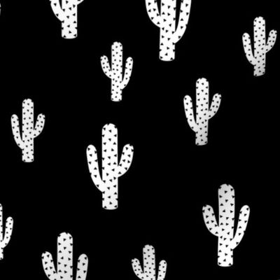 Cactus - Black Background