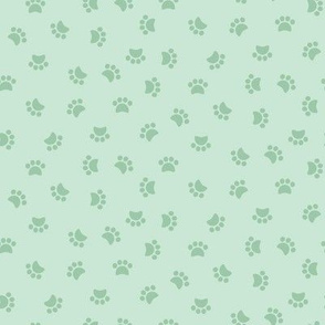 Zuko & Friends - Pawprints Mint