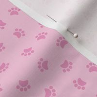 Zuko & Friends - Pawprints Pink