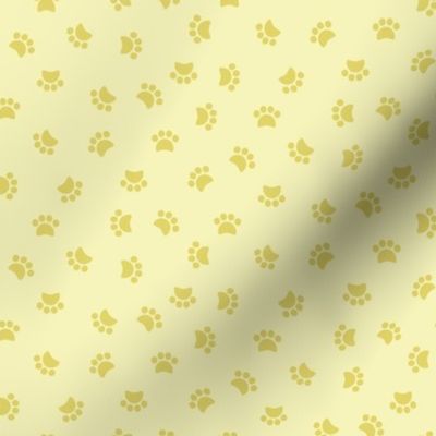 Zuko & Friends - Pawprints Yellow
