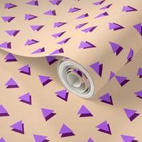 Lilac Triangles Shadows by Cheerful Madness!!
