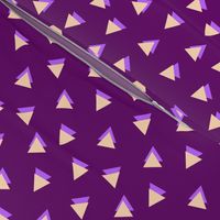 Lavender Triangles Shadows by Cheerful Madness!!