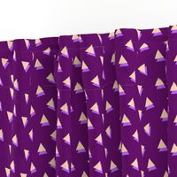 Lavender Triangles Shadows by Cheerful Madness!!