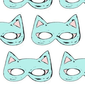 Placeit - Printable Cat Mask Design Template for Halloween