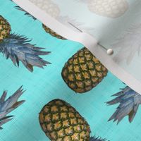 Pineapples (Turquoise)