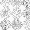 5328779-a-floral-repeat-bw-by-larakulpa