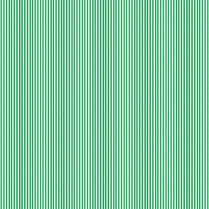 Serendipity Stripes #7 Grass Green/White